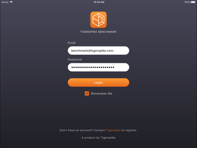 Tigerspike Benchmark