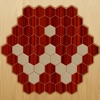 wood hexagon puzzle game