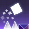 With just one control, tapping the screen to jump, guide your White square over spikes and jump onto blocks