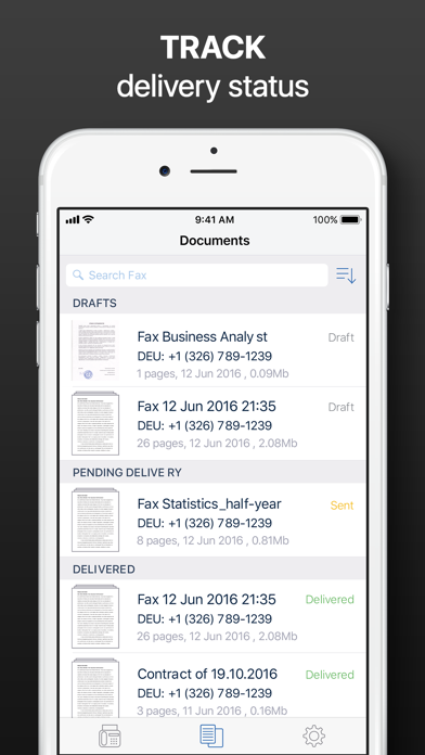 iFax - Send Fax from iPhone Screenshot 5