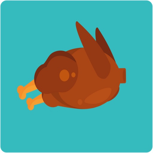 Thanksgiving Flying Turkey icon