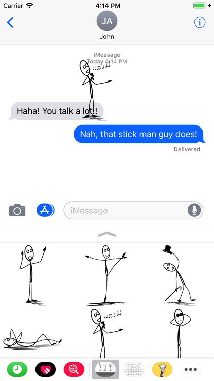 Stick Figure Stickers