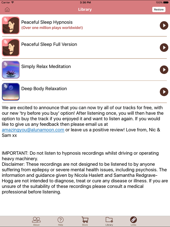 Peaceful Sleep for Women: Ultimate Guided Hypnosis Meditation for Deep Sleeping, Relaxation and Stress Relief screenshot