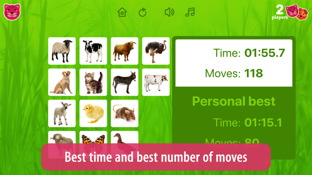 ‎Farm Pairs - Match Animals Screenshot