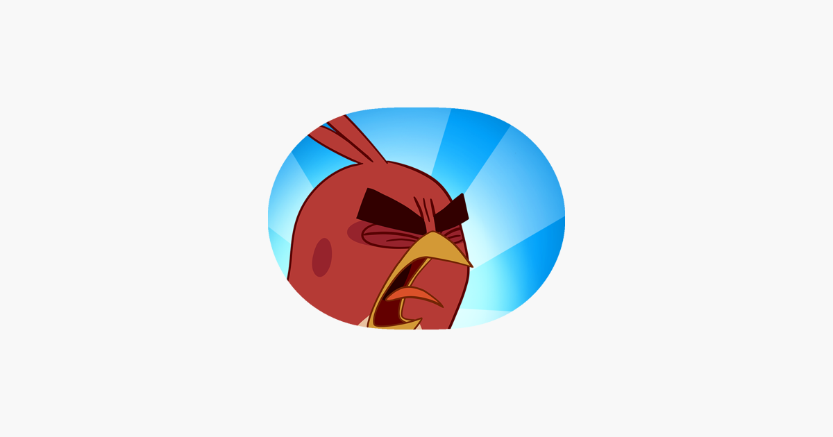 Angry Birds Stickers On The App Store - red bird in a bag angry birds roblox