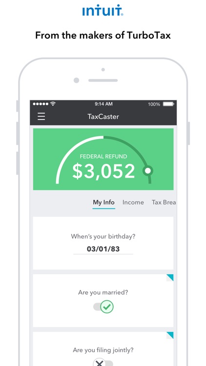 TaxCaster: Tax Calculator screenshot-0