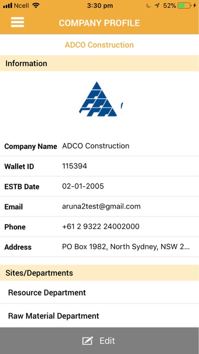 Company Wallet screenshot 4