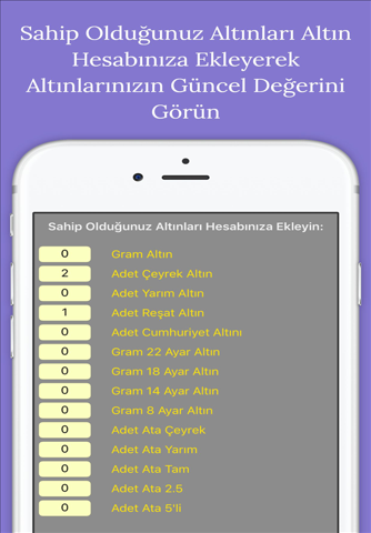 Altın Fiyatları-Altın Hesapla screenshot 3