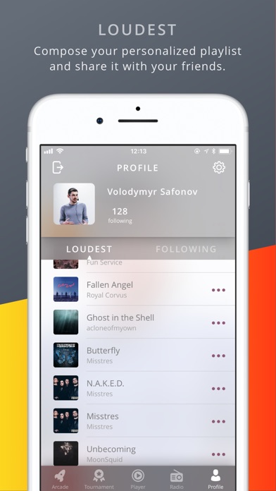 Louder.me - new music app screenshot 3