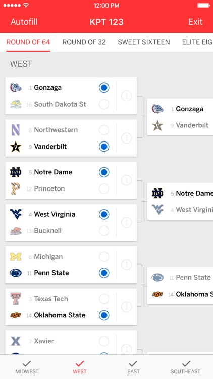 ESPN Tournament Challenge screenshot-3