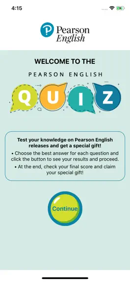 Game screenshot Pearson English Quiz mod apk