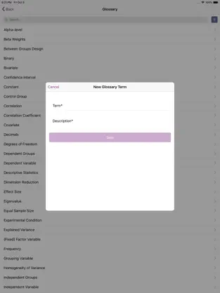 Screenshot 6 StatsGuru for SPSS iphone