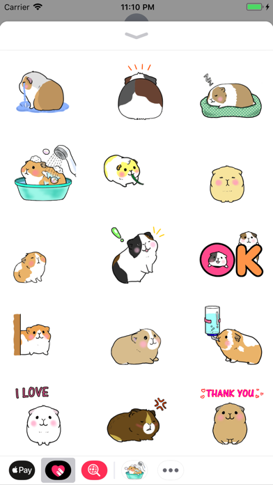 Cute Mouse Animated Stickers screenshot 2