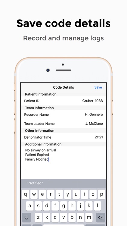 Code Blue: CPR Event Timer screenshot-3