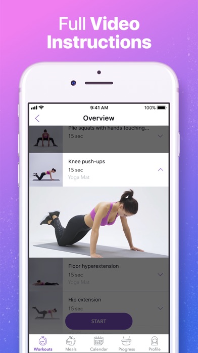 HitFit - Workout and Fitness screenshot 4