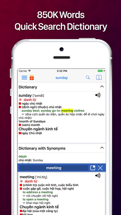 Vietnamese Dictionary # screenshot 2