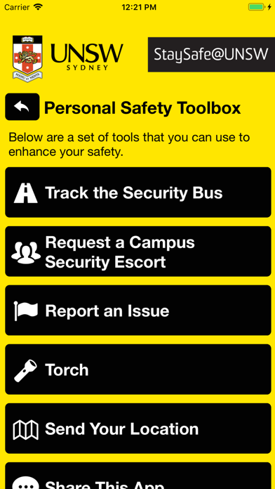 How to cancel & delete StaySafe@UNSW from iphone & ipad 3