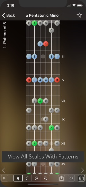 Star Scales Lite For Guitar