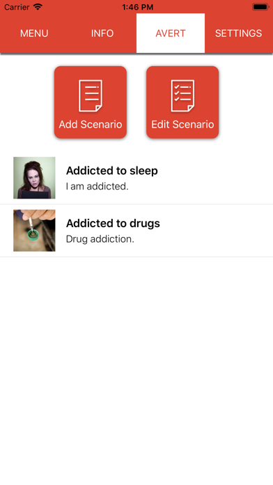 Addiction Avert Plus screenshot 2