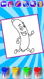 Sausage Coloring Book Games Captura de tela 2