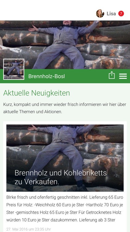 Brennholz-Bosl