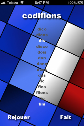 Worder French screenshot 2