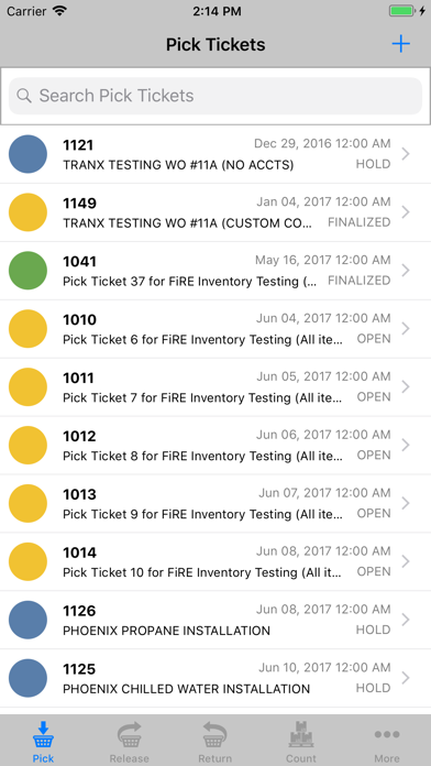 FiRE 9.3 Inventory Management screenshot 2