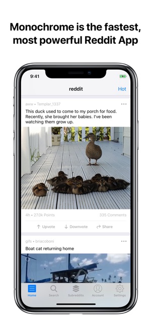 Monochrome for Reddit(圖1)-速報App