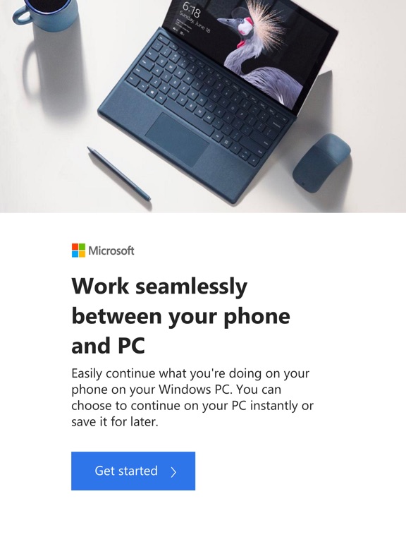 Continue on PC Screenshot