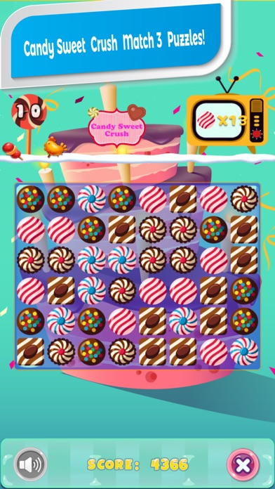Candy Sweet Crush match 3 screenshot 3