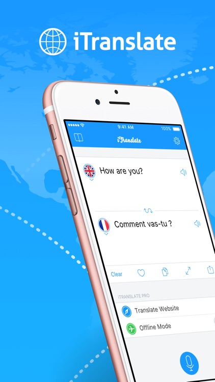 iTranslate Translate - Translator & Dictionary App screenshot-0