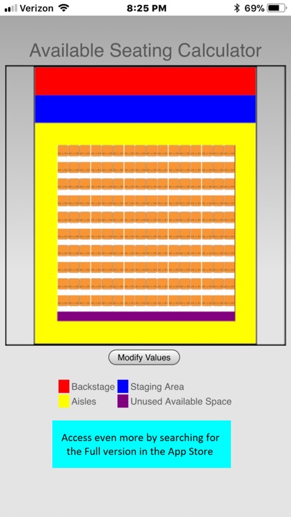 Ballroom Seating Info Edition