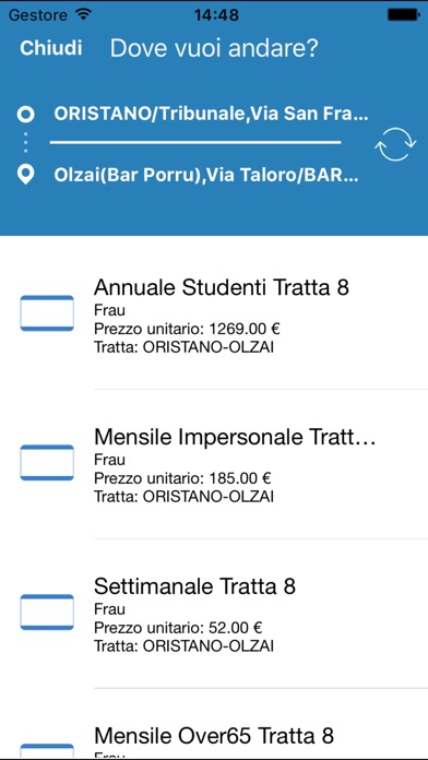 Teseo Sardegna screenshot 3