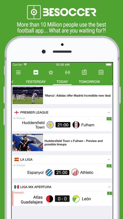 BeSoccer Pro