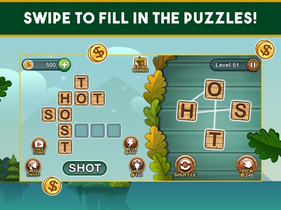 Word Nut: Crossword Word Games для iPad