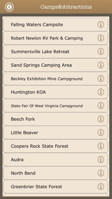 West Virginia - Camping Guide screenshot 3