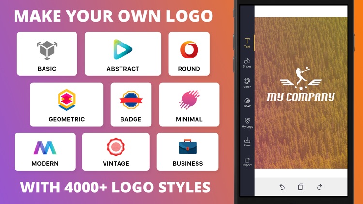 Logo Maker Font Design Creator screenshot-4