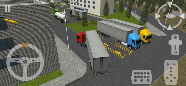 Semi Driver Trailer Parking 3D