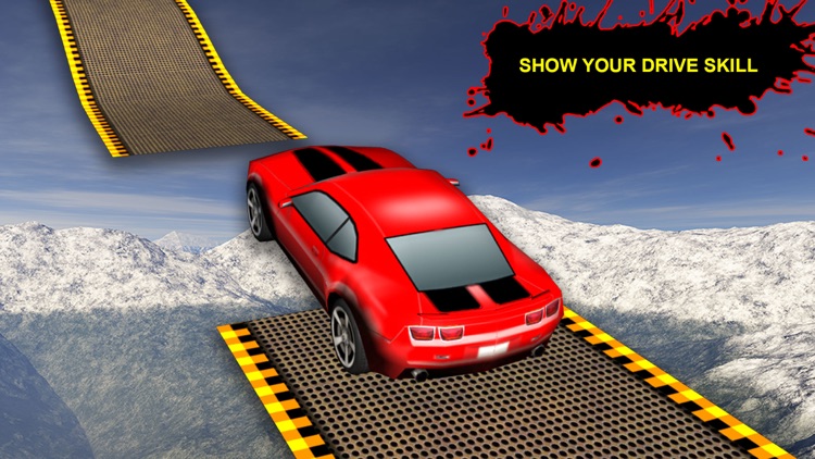 Extreme City Roof jumping Car Stunts Game 3D 2017 screenshot-4