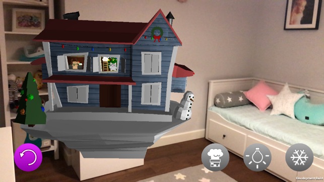 AR Christmas House