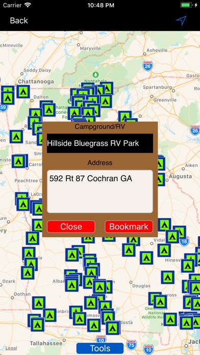 Georgia : Campgrounds & RV's screenshot 3