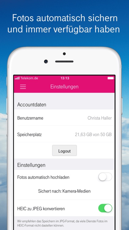 MagentaCLOUD screenshot-4