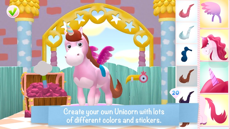 Unicorn Glitterluck by HABA screenshot-0