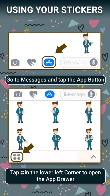 Gentleman : Animated Stickers