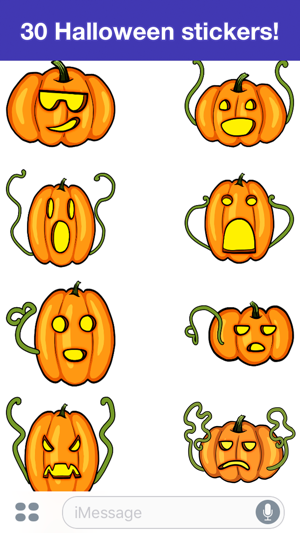 Pumpkins - Halloween stickers(圖2)-速報App