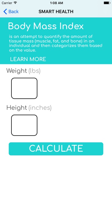 Smart Health Calculator screenshot 2