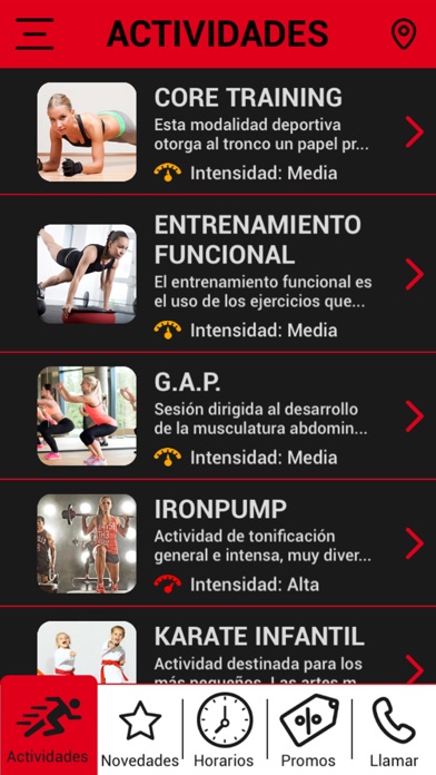 Iron Gym Fitness screenshot 2