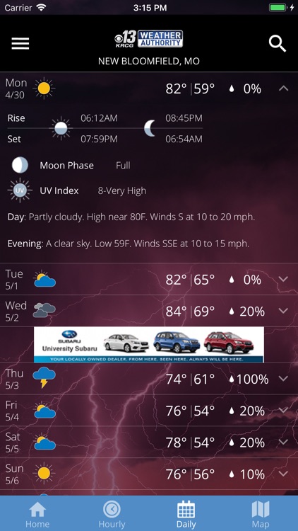 KRCG 13 WEATHER AUTHORITY screenshot-4