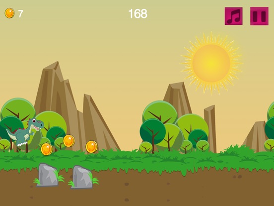 iPad Image of Crazy Dinosor Rex Journey