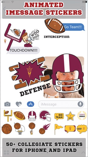 Arizona State Sun Devils Animated+Stickers(圖1)-速報App